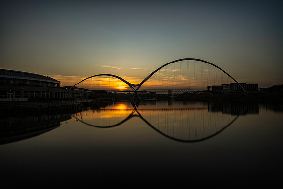 Infinity Bridge sunset