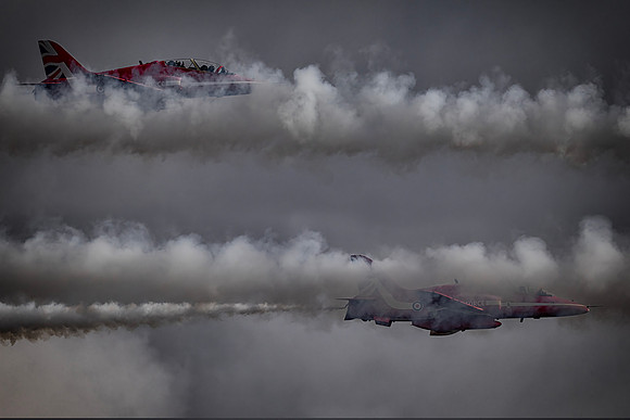Arrows in the smoke