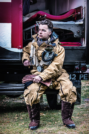 Pilot on ambulance