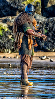 Viking helmeted