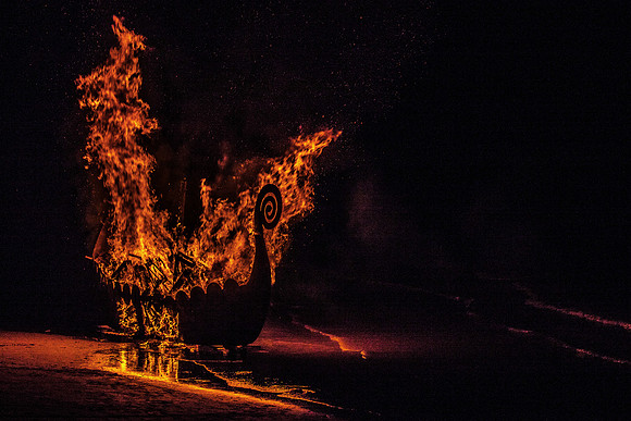 burning viking shop