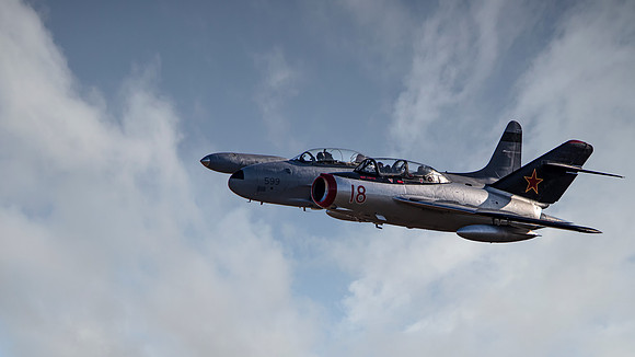 blue sky and clouds jets less shadows