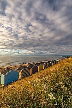1) Gorleston beach huts