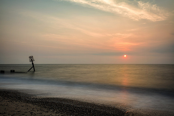 Gorleston Groyne sunrise, LE