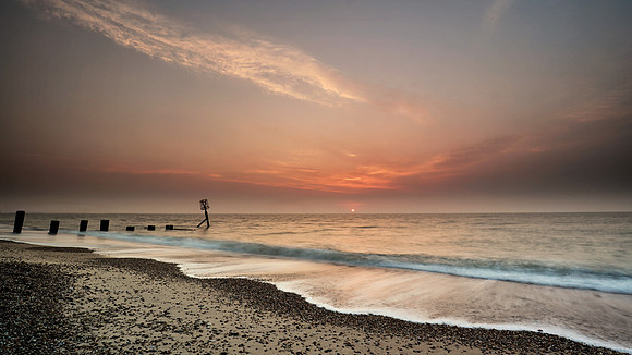 Gorleston Groyne sunrise,