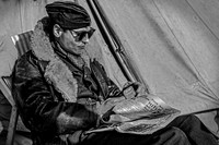 Spitfire pilot. Open monochrome, Wayne Davey scored 9
