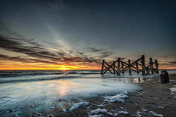 Gy Wellington pier sunrise