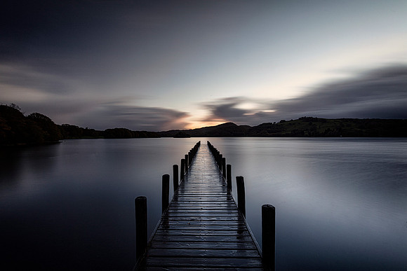 Lastlight on Coniston jetty