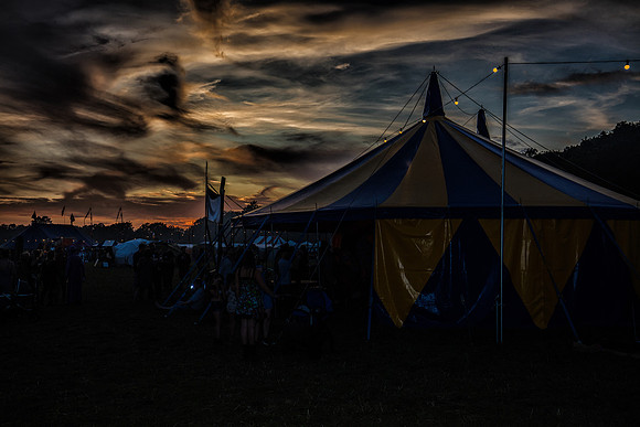 big top sunset
