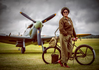 the lady and the bike