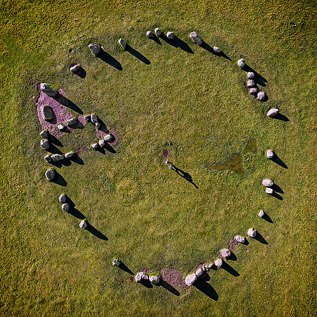 Castlerigg stone circle couple